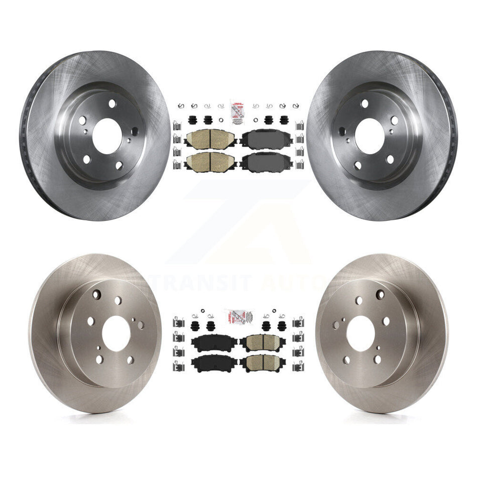 Front Rear Ceramic Pads And Disc Brake Rotors Kit For 2016-2020 Toyota Mirai K8A-102984