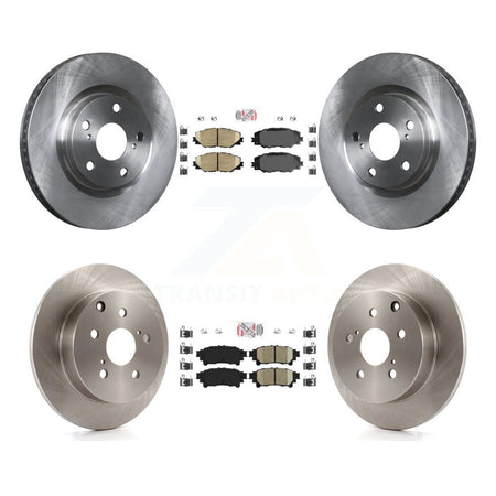 Front Rear Ceramic Pads And Disc Brake Rotors Kit For 2016-2020 Toyota Mirai K8A-102985