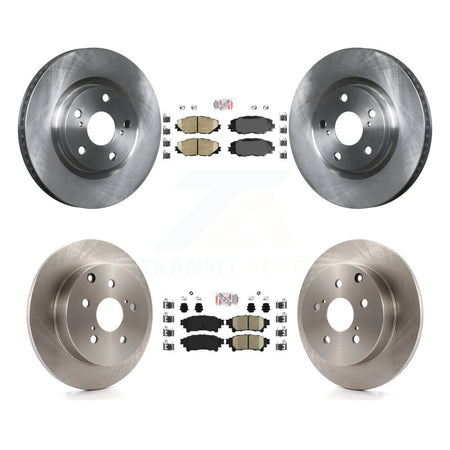 Front Rear Ceramic Pads And Disc Brake Rotors Kit For 2016-2020 Toyota Mirai K8A-102986