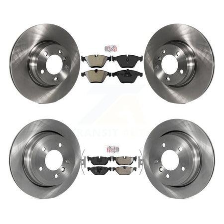 Front Rear Semi-Metallic Pad Brake Rotor Kit For BMW 328i With 330mm Diameter K8A-103078