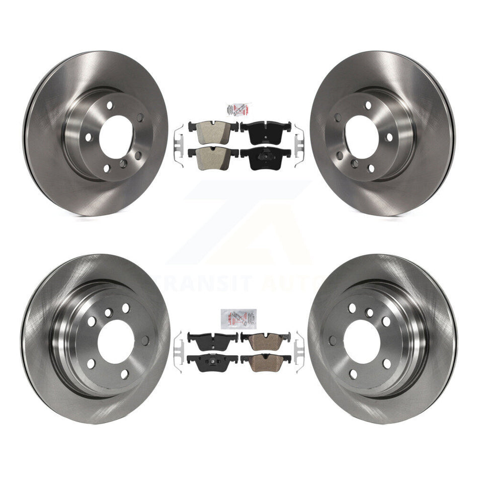 Front Rear Semi-Metallic Pads And Disc Brake Rotors Kit For BMW 320i xDrive 328d K8A-103079