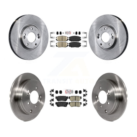 Front Rear Ceramic Pads And Disc Brake Rotors Kit For Hyundai Azera K8A-103097