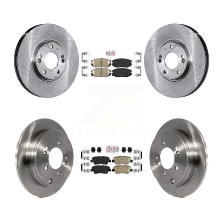 Front Rear Ceramic Pads And Disc Brake Rotors Kit For 2007-2009 Kia Amanti K8A-103100