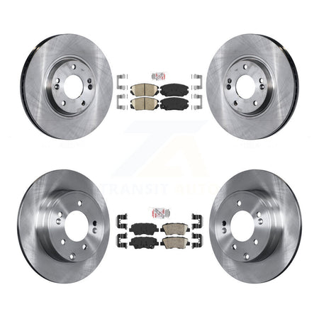 Front Rear Ceramic Pads And Disc Brake Rotors Kit For Hyundai Azera K8A-103103