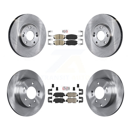 Front Rear Ceramic Pads And Disc Brake Rotors Kit For Hyundai Azera K8A-103104