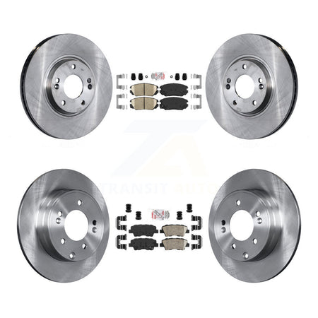 Front Rear Ceramic Pads And Disc Brake Rotors Kit For Hyundai Azera K8A-103106