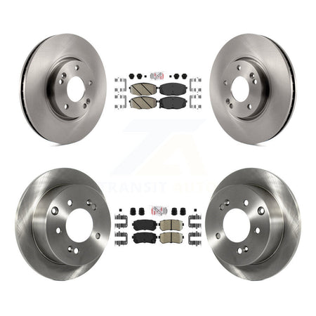 Front Rear Ceramic Pads And Disc Brake Rotors Kit For Kia Forte Koup Forte5 K8A-103113