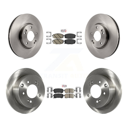 Front Rear Ceramic Pads And Disc Brake Rotors Kit For Kia Forte Koup Forte5 K8A-103114