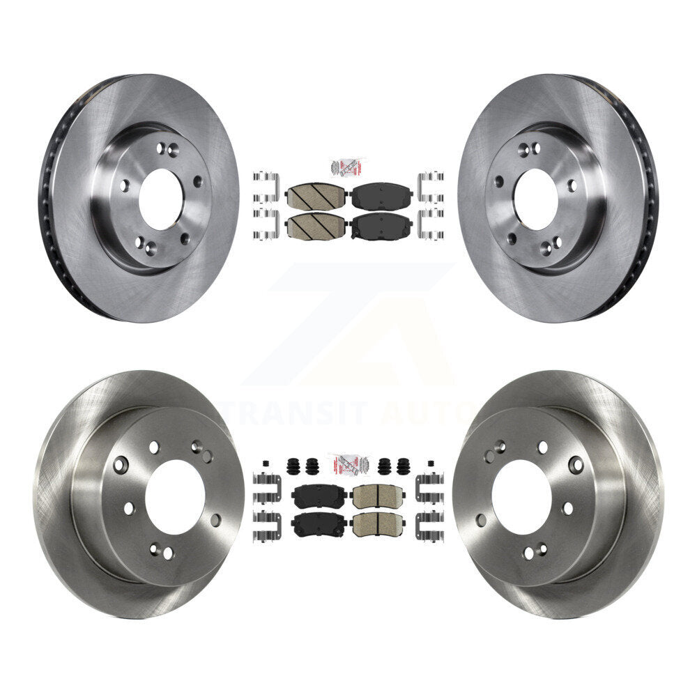 Front Rear Ceramic Pads And Disc Brake Rotors Kit For Kia Forte Koup Forte5 K8A-103119