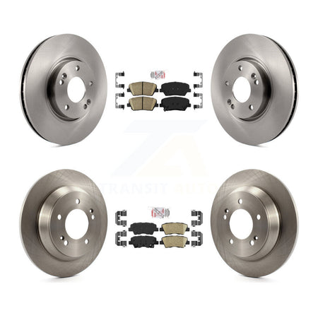 Front Rear Ceramic Pads And Disc Brake Rotors Kit For Kia Rondo K8A-103121
