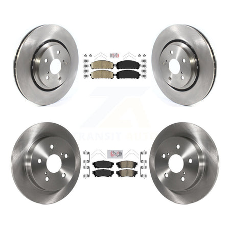 Front Rear Ceramic Pads And Disc Brake Rotors Kit For Toyota Camry Avalon TRD K8A-103151