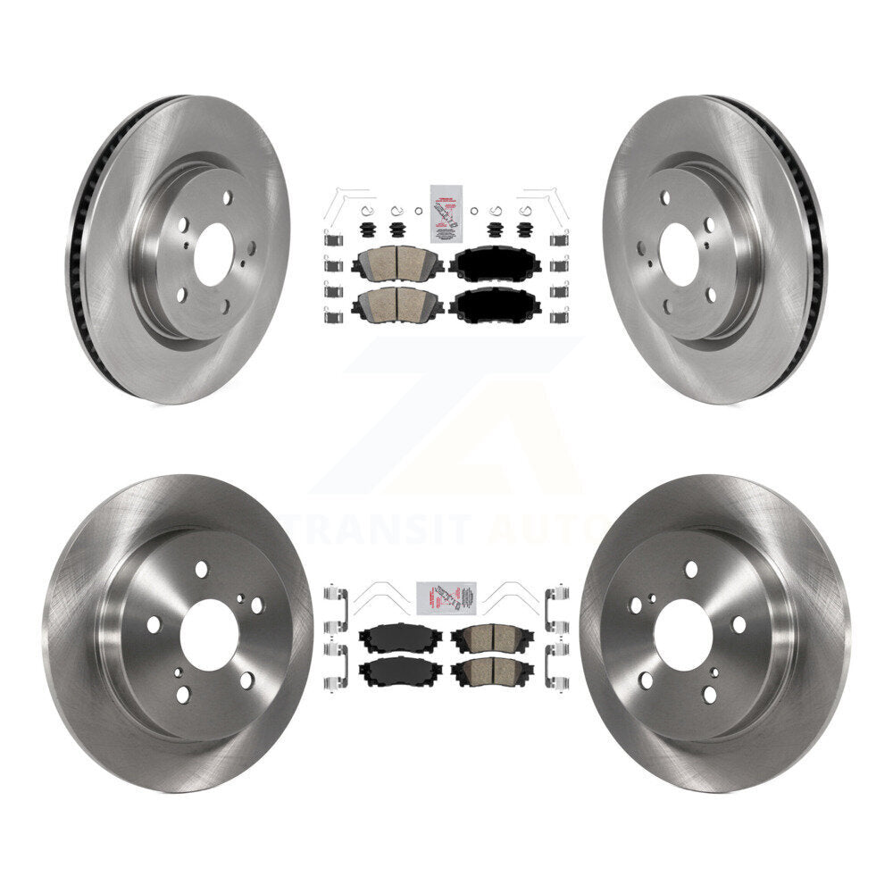 Front Rear Ceramic Pad And Brake Rotor Kit For Toyota RAV4 Camry Corolla Cross Lexus C-HR K8A-103159