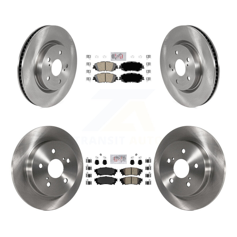 Front Rear Ceramic Pad And Brake Rotor Kit For Toyota RAV4 Camry Corolla Cross Lexus C-HR K8A-103162