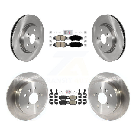 Front Rear Ceramic Pads And Disc Brake Rotors Kit For Toyota Camry K8A-103173