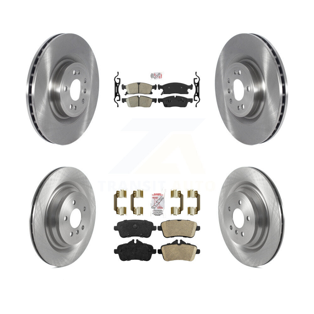 Front Rear Ceramic Pads And Disc Brake Rotors Kit For Mercedes-Benz GL350 GLS450 GL450 K8A-103193