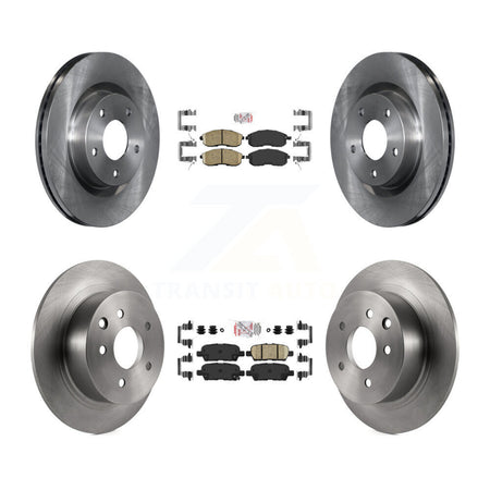 Front Rear Ceramic Pads And Disc Brake Rotors Kit For Nissan Altima K8A-103197