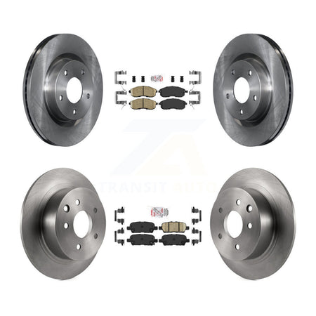 Front Rear Ceramic Pads And Disc Brake Rotors Kit For Nissan Altima K8A-103198