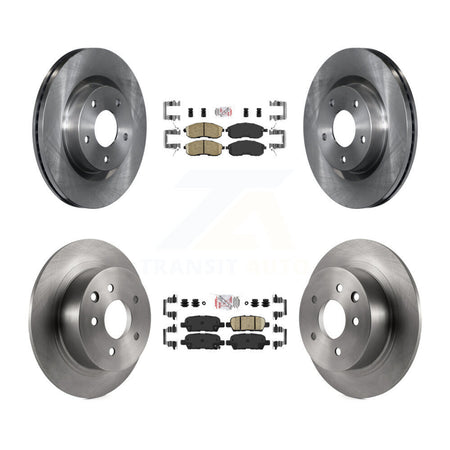 Front Rear Ceramic Pads And Disc Brake Rotors Kit For Nissan Altima K8A-103199