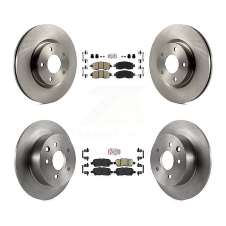 Front Rear Ceramic Pads And Disc Brake Rotors Kit For Nissan Altima K8A-103200