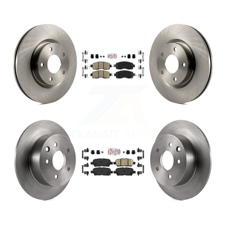 Front Rear Ceramic Pads And Disc Brake Rotors Kit For Nissan Altima K8A-103201