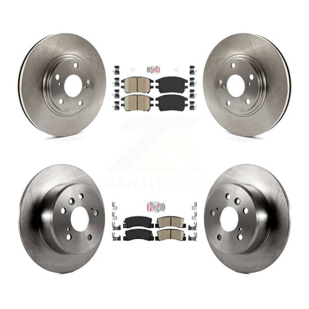 Front Rear Ceramic Pads And Disc Brake Rotors Kit For 2002-2003 Lexus RX300 FWD K8A-103254
