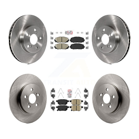 Front Rear Ceramic Pads And Disc Brake Rotors Kit For Lexus CT200h K8A-103266
