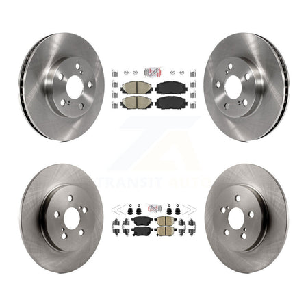 Front Rear Ceramic Pads And Disc Brake Rotors Kit For Lexus CT200h K8A-103267