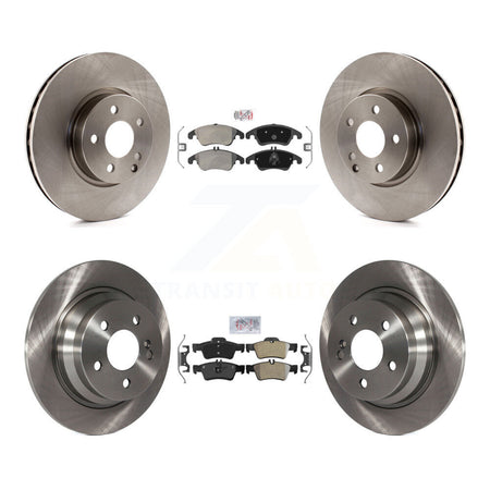 Front Rear Semi-Metallic Pads And Disc Brake Rotors Kit For Mercedes-Benz E250 K8A-103302