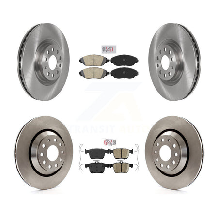 Front Rear Ceramic Pad Brake Rotor Kit For Audi Q3 Volkswagen Golf R Arteon S3 A3 Quattro K8A-103320