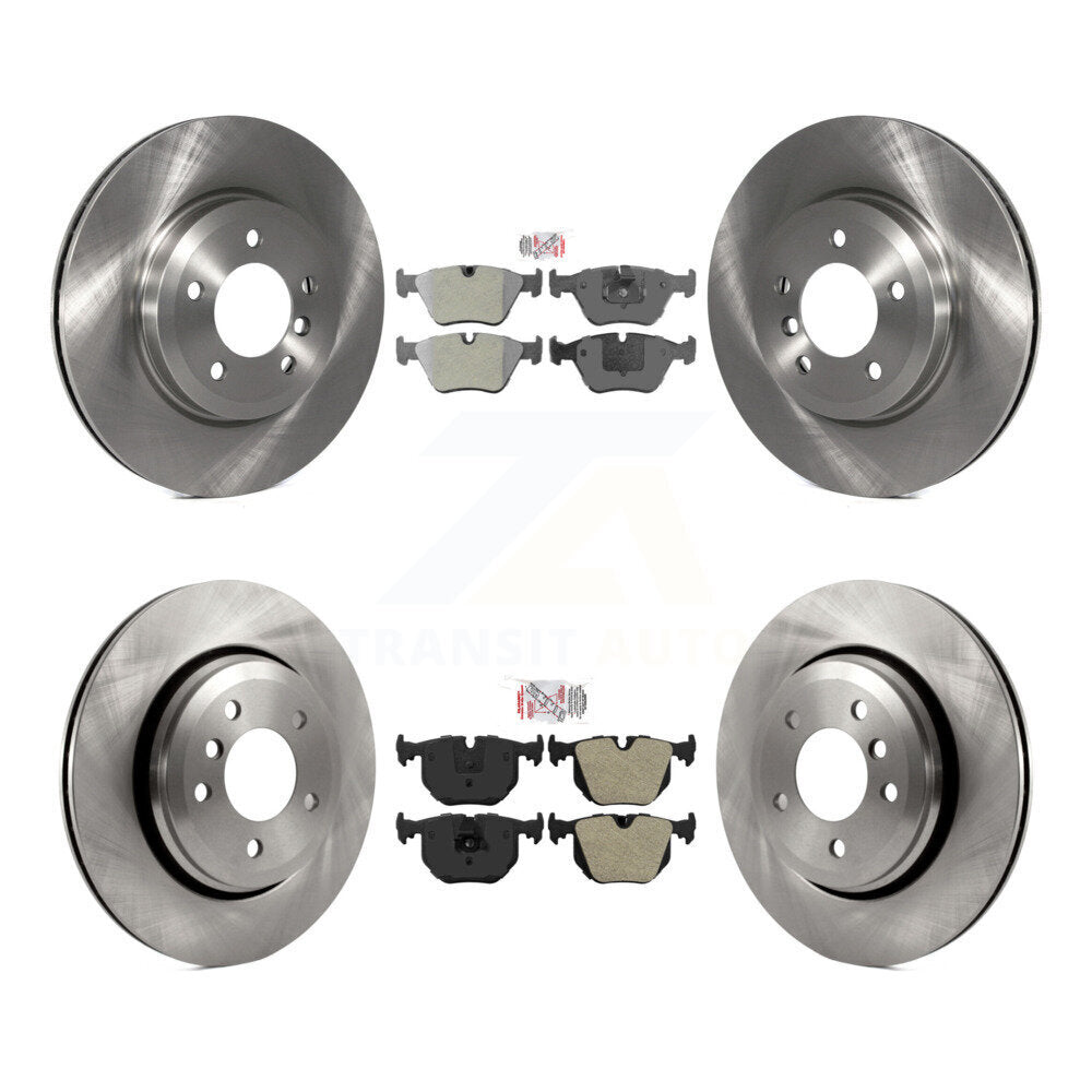 Front Rear Semi-Metallic Pads And Disc Brake Rotors Kit For BMW 330Ci 330i 330xi K8A-103330