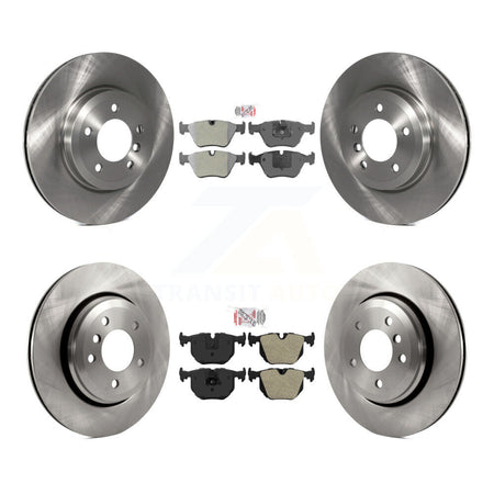 Front Rear Semi-Metallic Pads And Disc Brake Rotors Kit For BMW 330Ci 330i 330xi K8A-103330