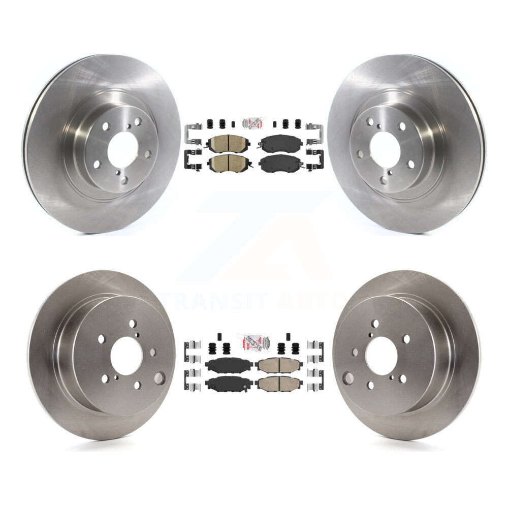 Front Rear Ceramic Pads And Disc Brake Rotors Kit For Subaru Forester XV Crosstrek K8A-103373