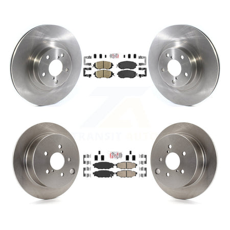Front Rear Ceramic Pads And Disc Brake Rotors Kit For Subaru Forester XV Crosstrek K8A-103373