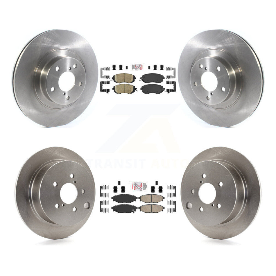 Front Rear Ceramic Pads And Disc Brake Rotors Kit For Subaru Forester XV Crosstrek K8A-103373