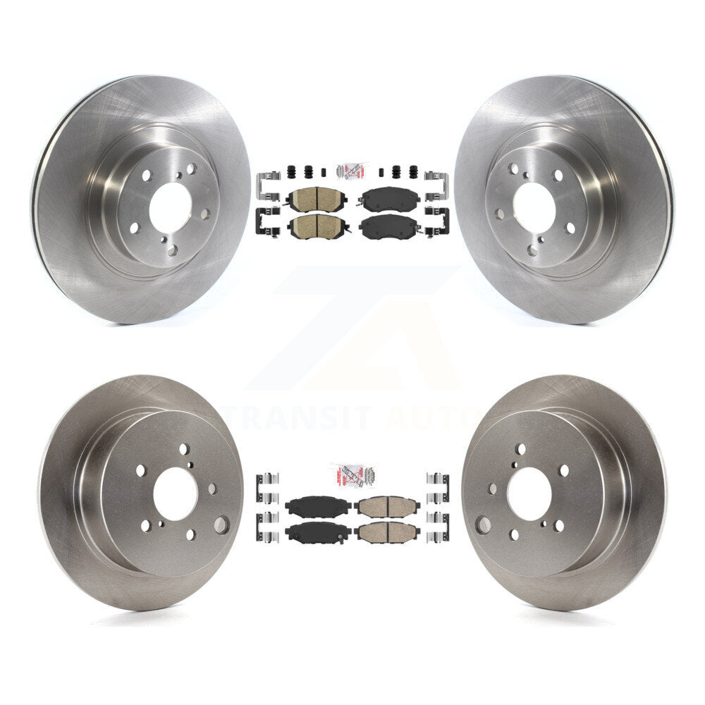Front Rear Ceramic Pads And Disc Brake Rotors Kit For Subaru Forester XV Crosstrek K8A-103374