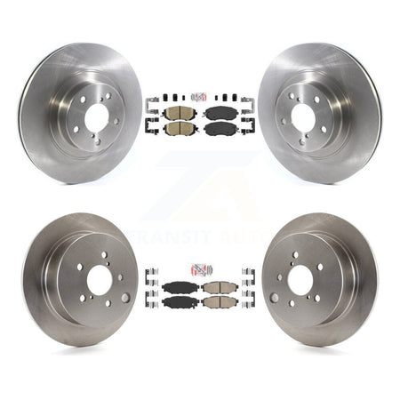 Front Rear Ceramic Pads And Disc Brake Rotors Kit For Subaru Forester XV Crosstrek K8A-103374