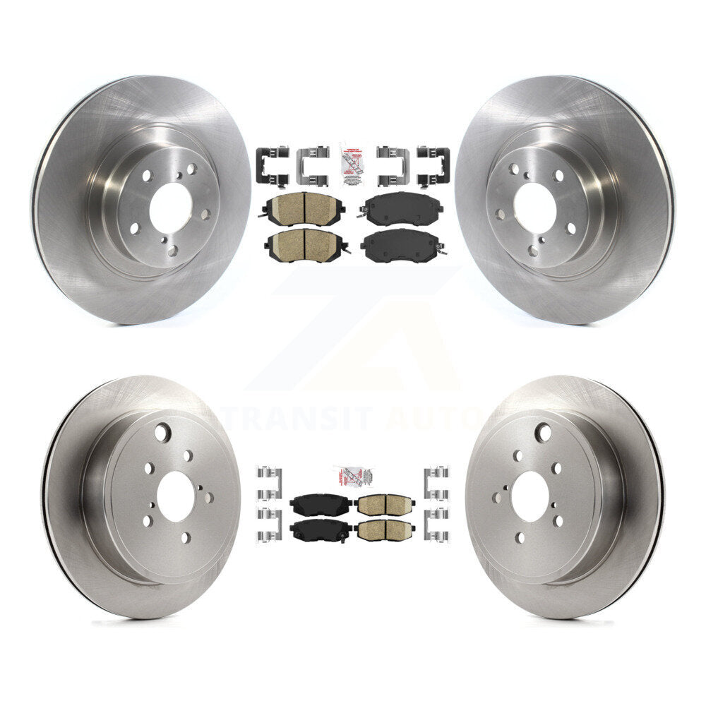 Front Rear Ceramic Pads And Disc Brake Rotors Kit For Subaru BRZ Toyota 86 GR86 K8A-103375