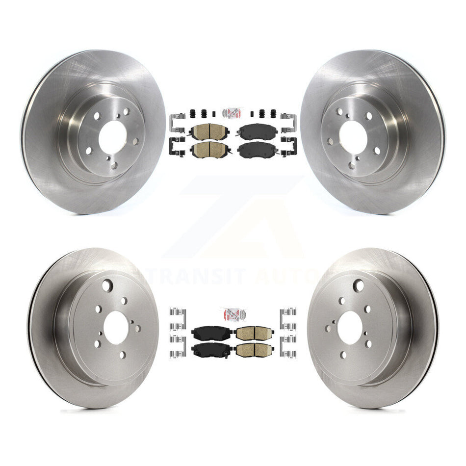 Front Rear Ceramic Pads And Disc Brake Rotors Kit For Subaru BRZ Toyota 86 GR86 K8A-103376