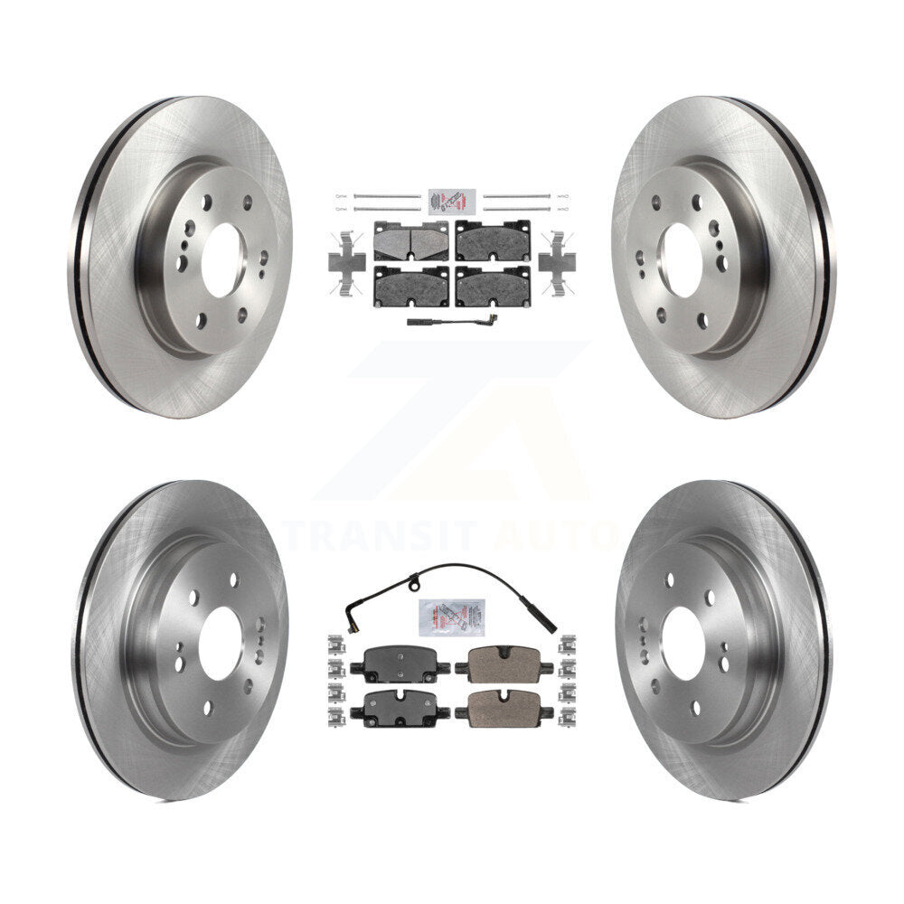 Front Rear Semi-Metallic Pad & Brake Rotor Kit For GMC Chevrolet Silverado 1500 Sierra XL K8A-103410