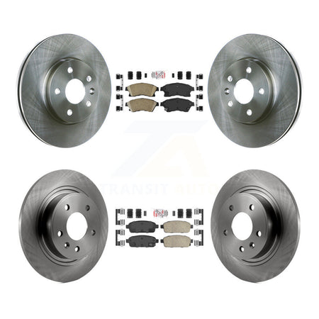 Front Rear Ceramic Pad Brake Rotor Kit For Chevrolet Cruze With 292mm Diameter K8A-103441