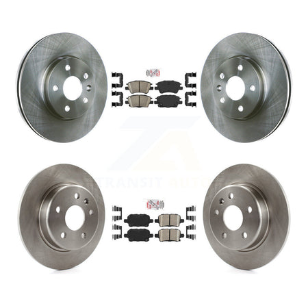 Front Rear Ceramic Pads And Disc Brake Rotors Kit For Chevrolet Cruze Bolt EV Volt EUV K8A-103443