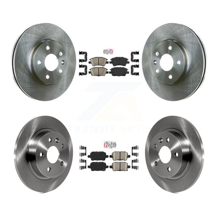Front Rear Ceramic Pad Brake Rotor Kit For Chevrolet Cruze With 268mm Diameter K8A-103444