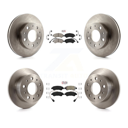 Front Rear Semi-Metallic Pad & Brake Rotor Kit For 2014-2020 Ram ProMaster 2500 3500 1500 K8A-103515