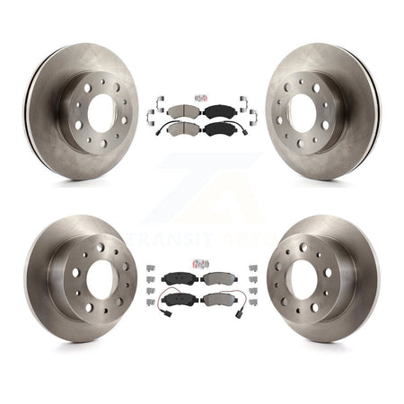 Front Rear Semi-Metallic Pad & Brake Rotor Kit For 2014-2020 Ram ProMaster 2500 3500 1500 K8A-103518