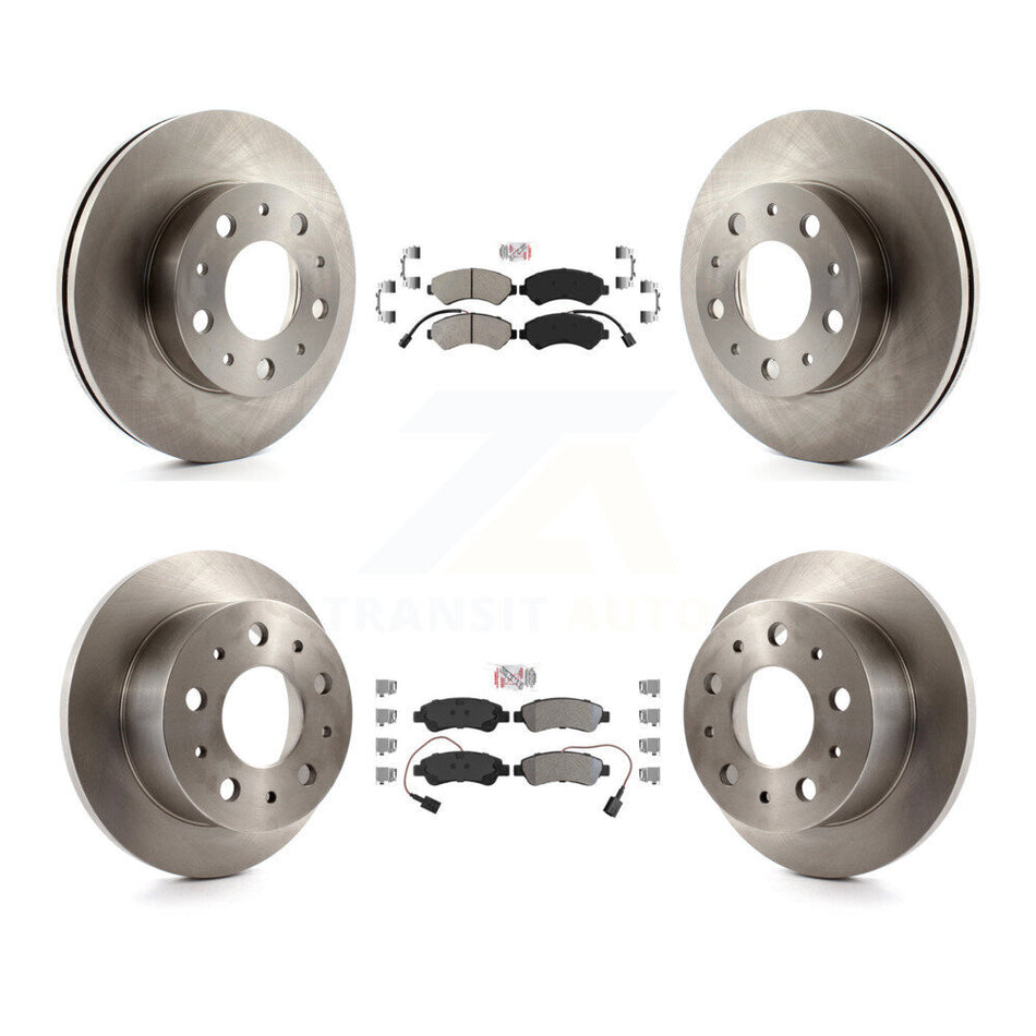 Front Rear Semi-Metallic Pad & Brake Rotor Kit For 2014-2020 Ram ProMaster 2500 3500 1500 K8A-103518