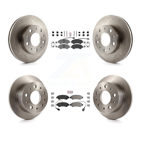 Front Rear Semi-Metallic Pad & Brake Rotor Kit For 2014-2020 Ram ProMaster 2500 3500 1500 K8A-103526