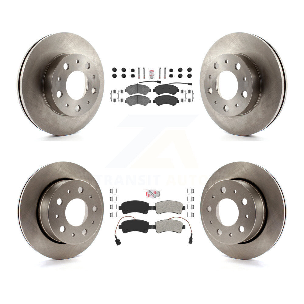 Front Rear Semi-Metallic Pad & Brake Rotor Kit For 2014-2020 Ram ProMaster 2500 3500 1500 K8A-103528