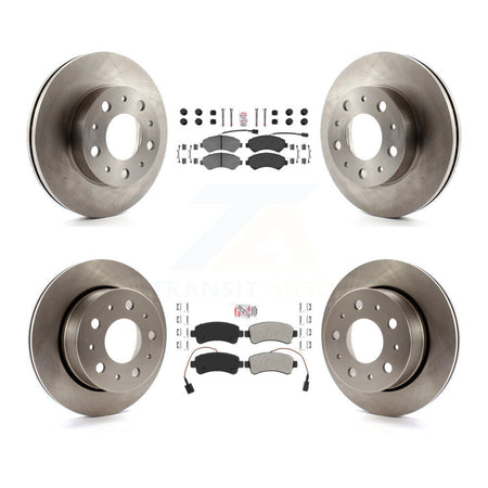 Front Rear Semi-Metallic Pad & Brake Rotor Kit For 2014-2020 Ram ProMaster 2500 3500 1500 K8A-103528