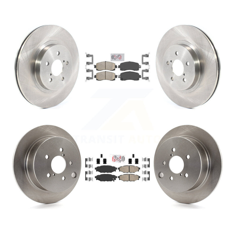 Front Rear Ceramic Pads And Disc Brake Rotors Kit For Subaru Crosstrek Impreza K8A-103555