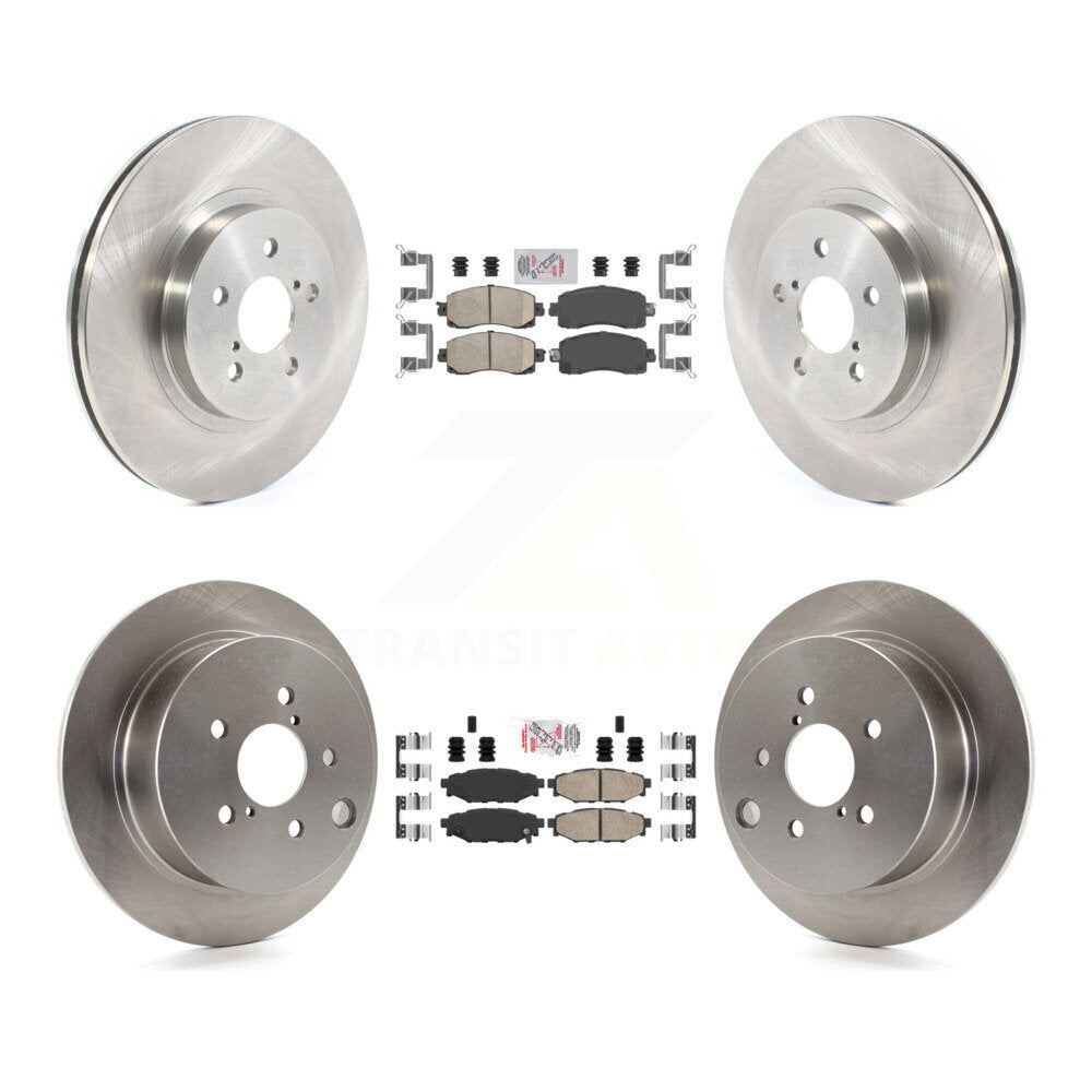Front Rear Ceramic Pads And Disc Brake Rotors Kit For Subaru Crosstrek Impreza K8A-103557